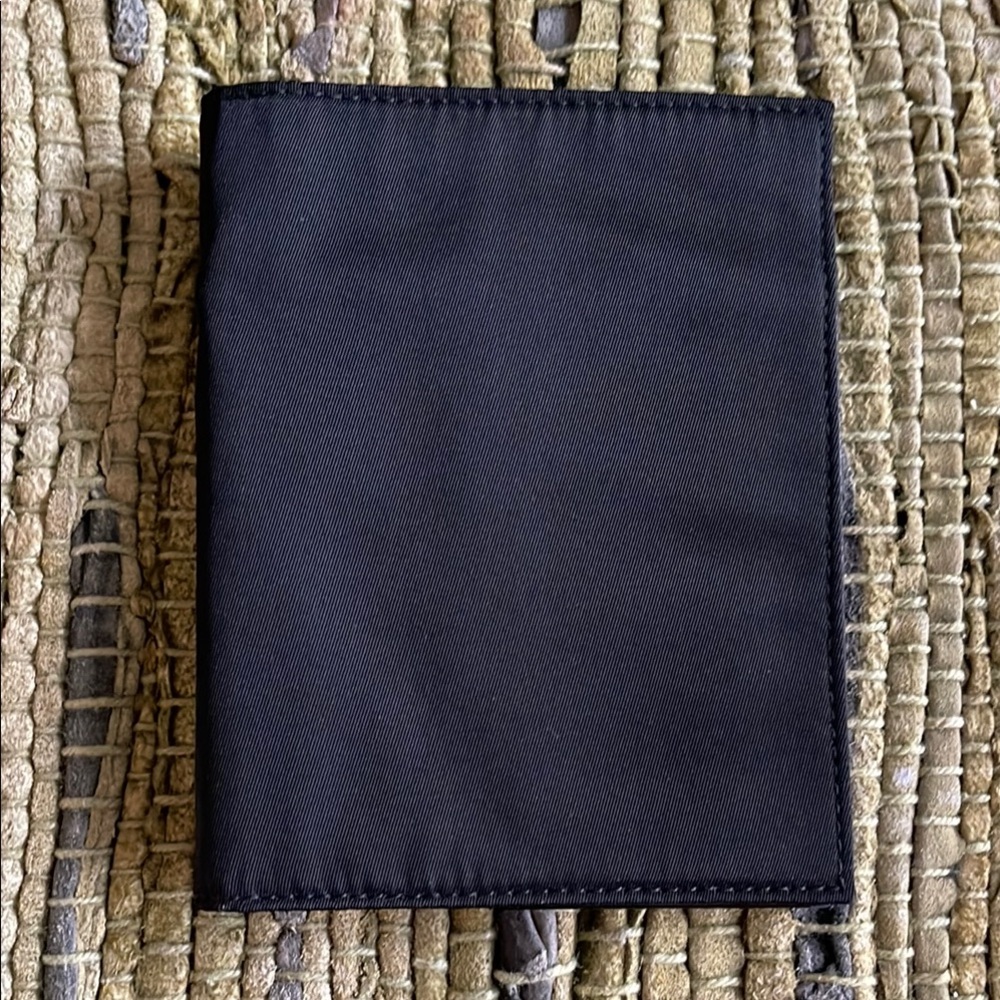 Black Nylon Prada Men's Wallet